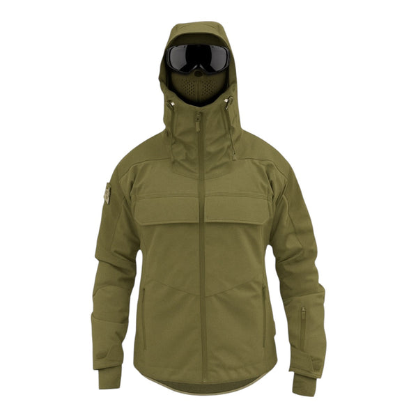 Joketland™ – Arctic Tactical Jacke mit Gesichtsmaske